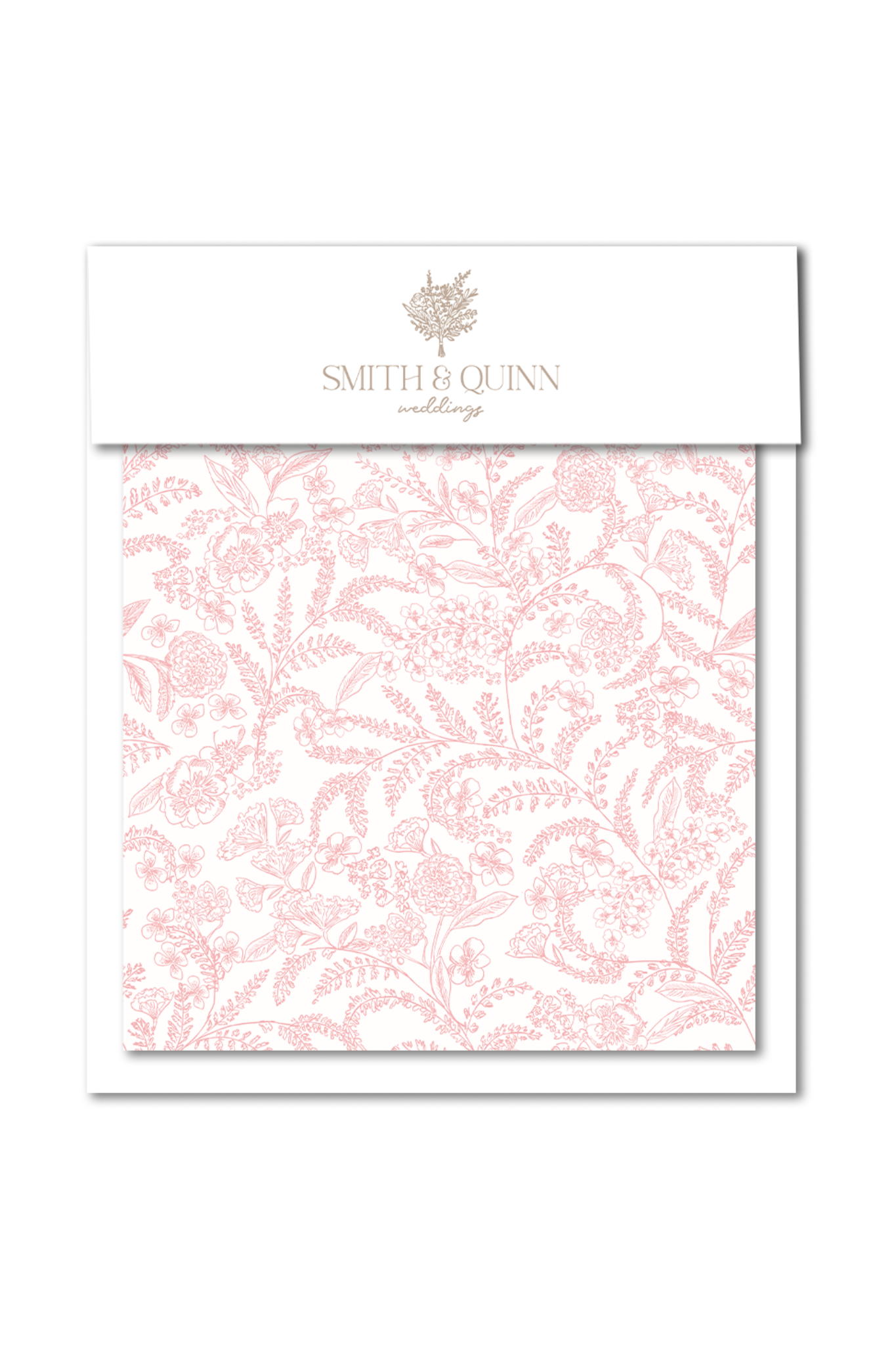 Fabric Swatch - Blushing Botanicals