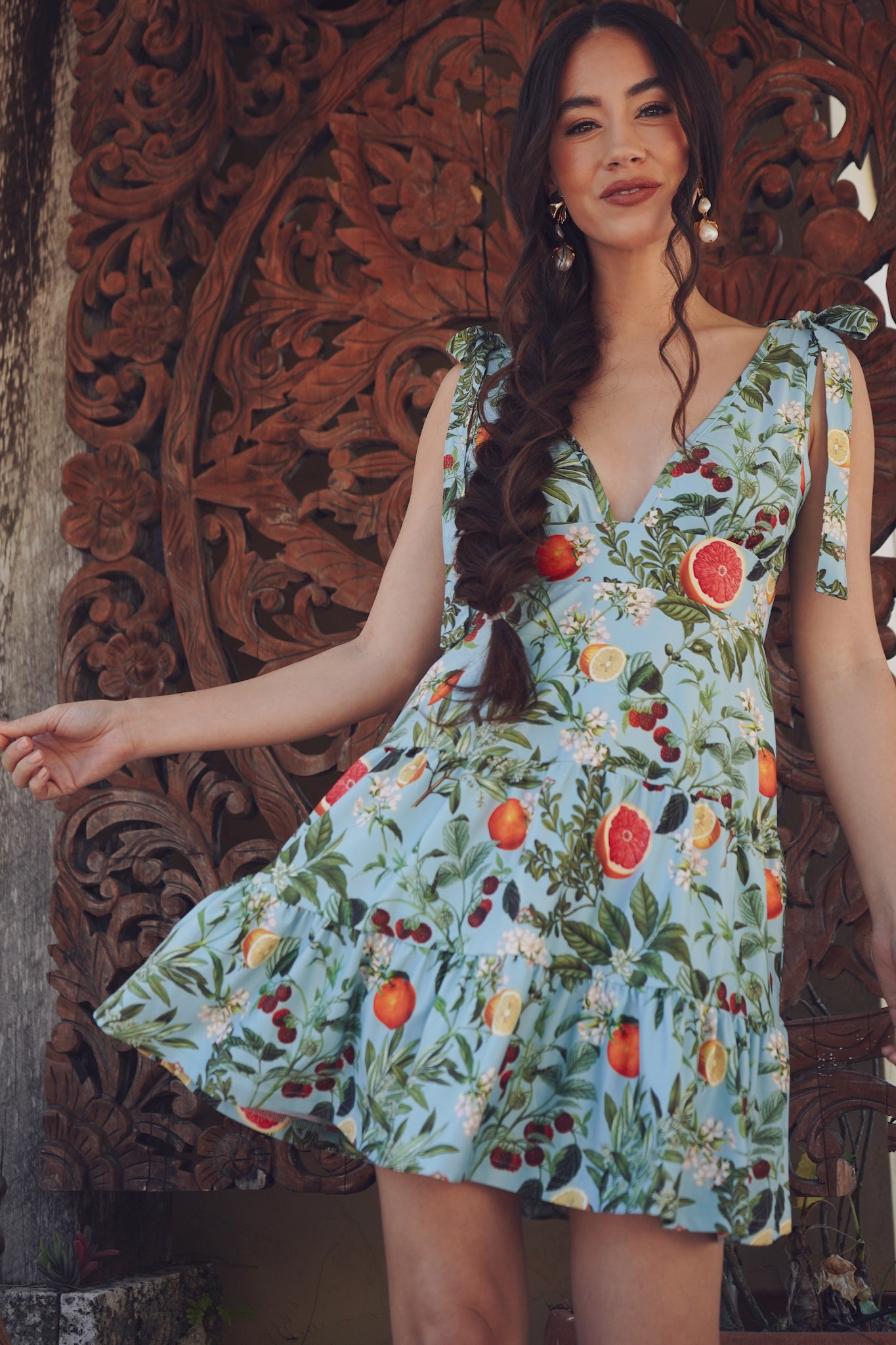 The Opal Dress - Fruit Spritzer