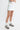 Nell Skort - White/Green Olive