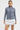 Blakely Full Zip - Navy Gingham