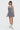 Campbell Dress - Navy Gingham