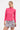Ava Ruffle Quarter Zip - Rose