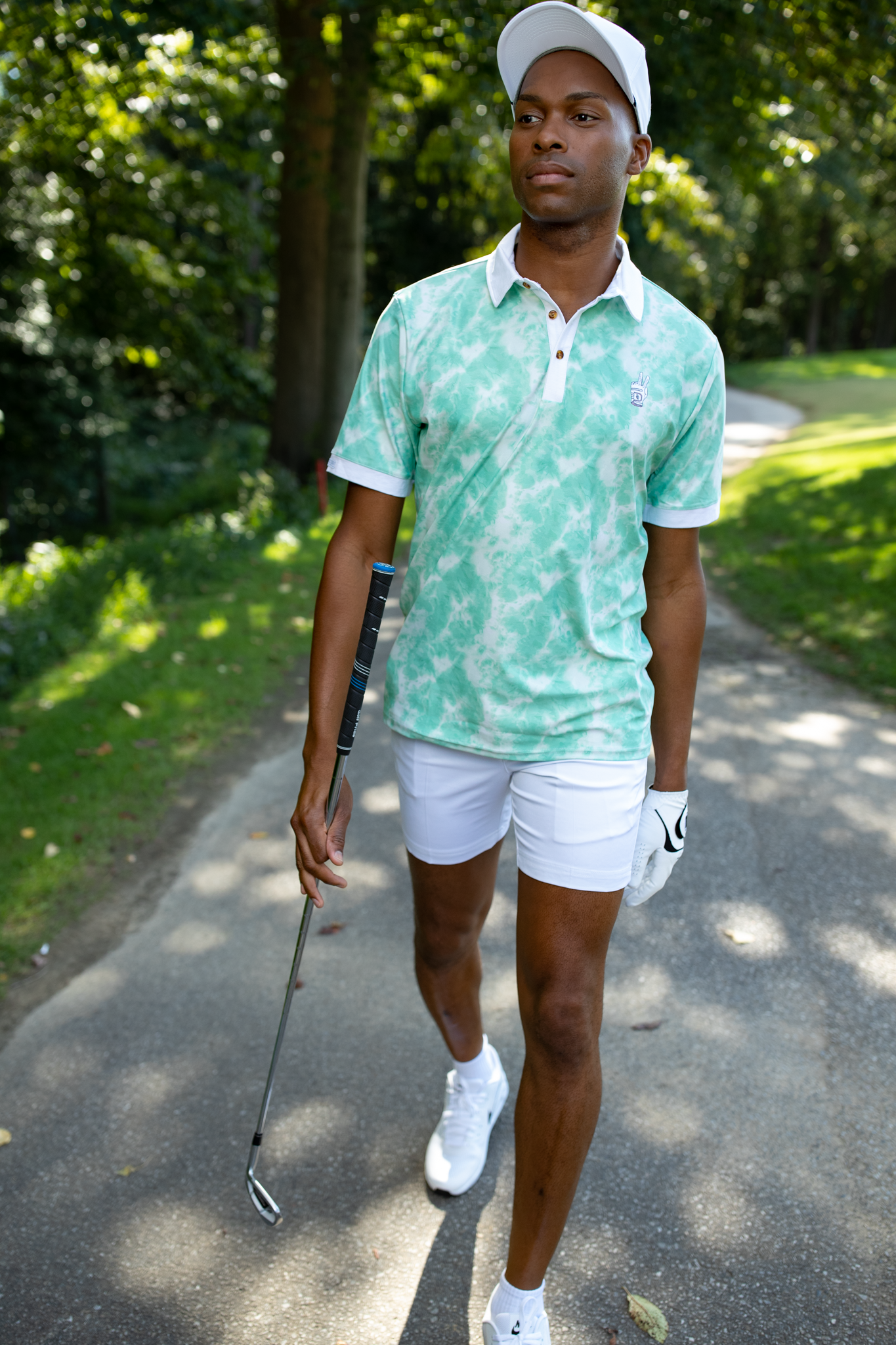 The Charlie Polo - Golf Hippie Green