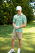 The Eastwood Polo - Caddy Shack Stripe