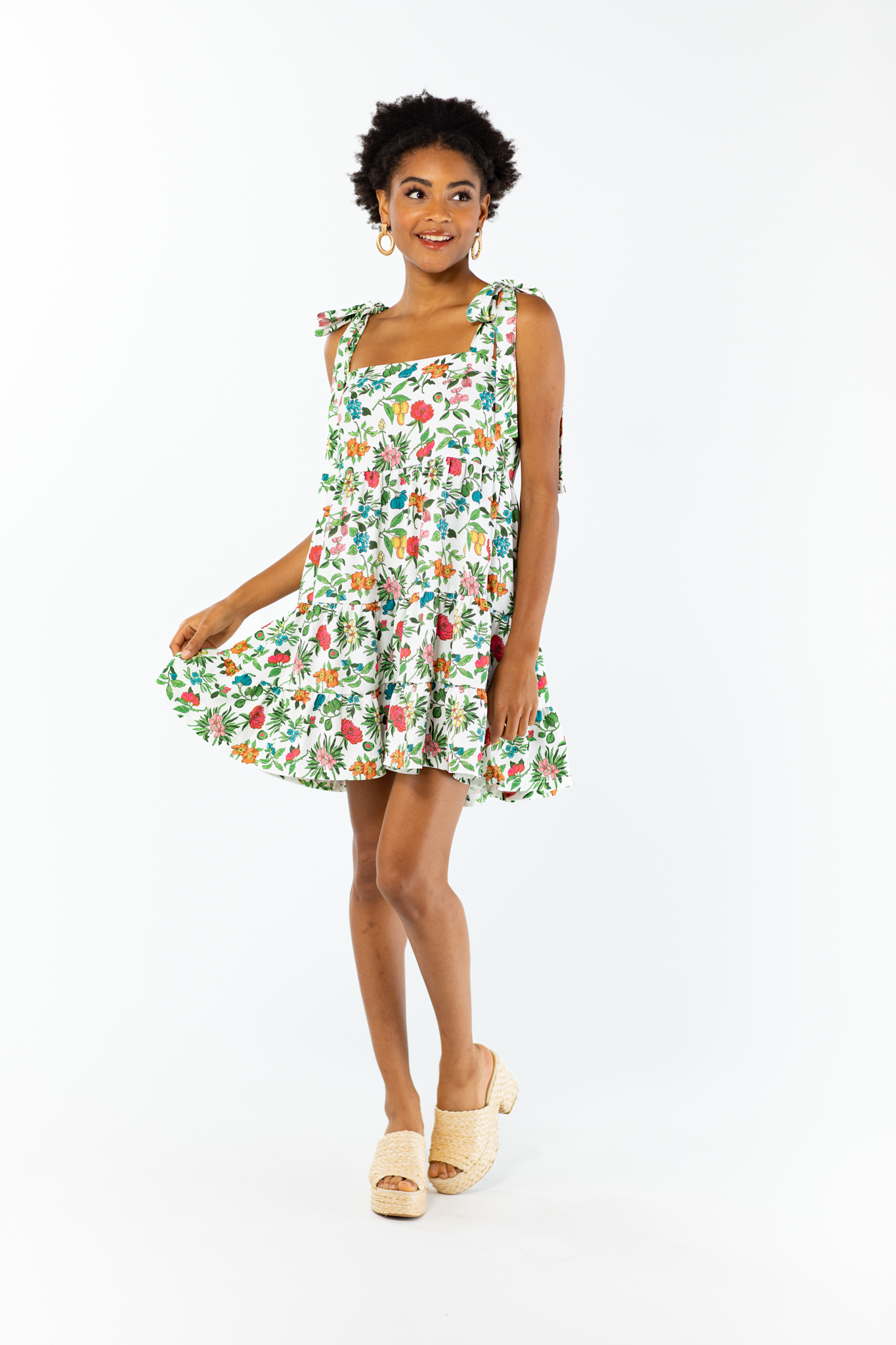 The Indie Dress - Sorrento Succulent