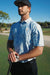 The Smitty Polo - Golf Hippie Blue