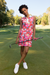 The Gracie Dress - Peonie Punch
